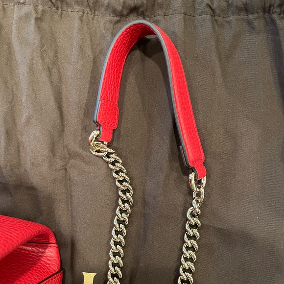 NEVER USED - GUCCI MEDIUM DOLLAR INTERLOCKING G SHOULDER BAG - Picture 14 of 16